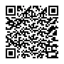 Código QR para número de teléfono +12103332081