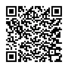 QR-код для номера телефона +12103334372