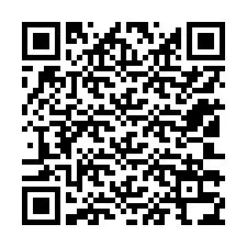 Código QR para número de telefone +12103334607