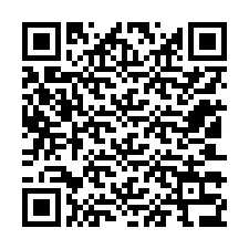 Kode QR untuk nomor Telepon +12103336487