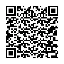 QR-koodi puhelinnumerolle +12103336753