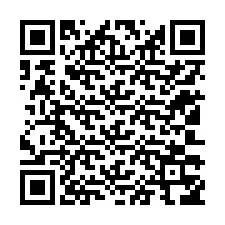 QR kód a telefonszámhoz +12103356312