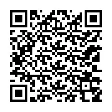 QR kód a telefonszámhoz +12103358715