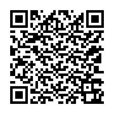 QR-koodi puhelinnumerolle +12103362958