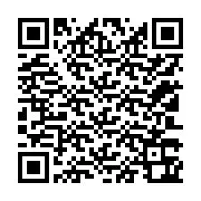 QR-code voor telefoonnummer +12103362959