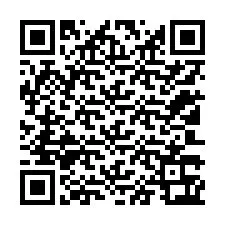 QR-код для номера телефона +12103363949