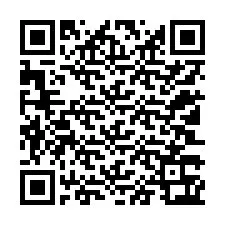 QR kód a telefonszámhoz +12103363978