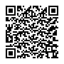 QR kód a telefonszámhoz +12103364314