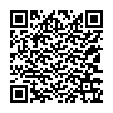 QR-koodi puhelinnumerolle +12103365570