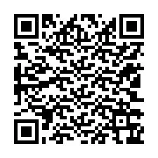 QR-код для номера телефона +12103366622