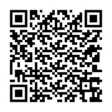 Codice QR per il numero di telefono +12103366812