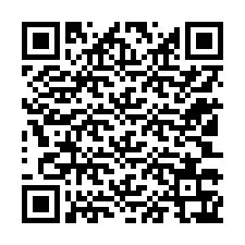 Código QR para número de teléfono +12103367526