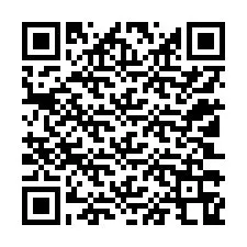 QR Code สำหรับหมายเลขโทรศัพท์ +12103368268