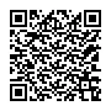 QR-koodi puhelinnumerolle +12103368541