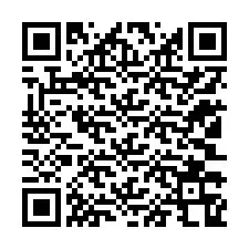 Código QR para número de teléfono +12103368732