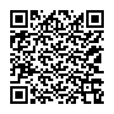 QR-код для номера телефона +12103368870