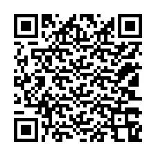 Código QR para número de teléfono +12103368871