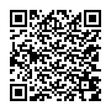 Código QR para número de teléfono +12103404566