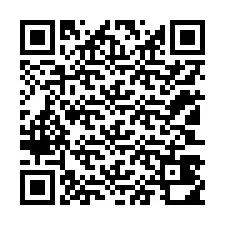 QR-code voor telefoonnummer +12103410861