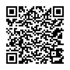 QR-код для номера телефона +12103413867