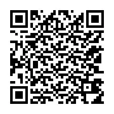 QR-koodi puhelinnumerolle +12103414076