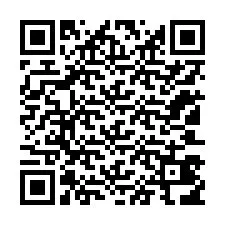 QR Code สำหรับหมายเลขโทรศัพท์ +12103416085