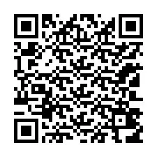 QR-koodi puhelinnumerolle +12103416655