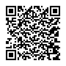 QR kód a telefonszámhoz +12103416743