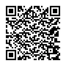 QR kód a telefonszámhoz +12103417657