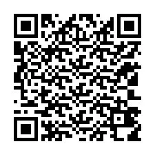 Kod QR dla numeru telefonu +12103418202