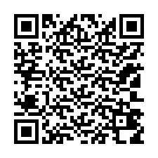 QR Code pour le numéro de téléphone +12103418205