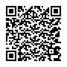 QR код за телефонен номер +12103436094