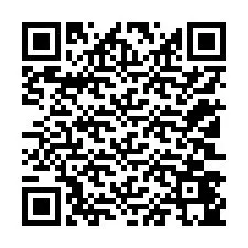 QR-Code für Telefonnummer +12103445379