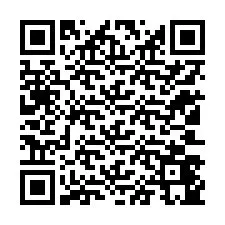 QR-код для номера телефона +12103445382