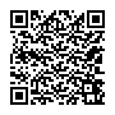 Kod QR dla numeru telefonu +12103461657