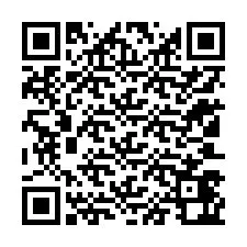 QR-код для номера телефона +12103462182