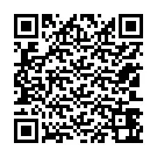 QR-koodi puhelinnumerolle +12103462817