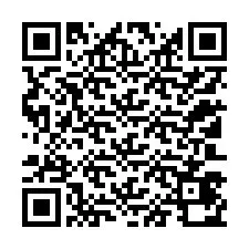 QR-код для номера телефона +12103470158