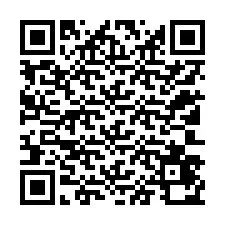 QR-koodi puhelinnumerolle +12103470708