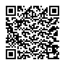 QR kód a telefonszámhoz +12103470924