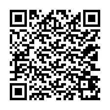 Codice QR per il numero di telefono +12103471369