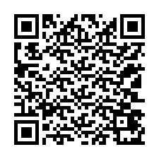 Código QR para número de telefone +12103471370