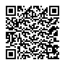 QR-код для номера телефона +12103471445