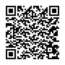 Kode QR untuk nomor Telepon +12103472592