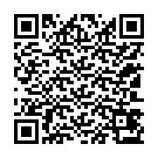 QR код за телефонен номер +12103473454