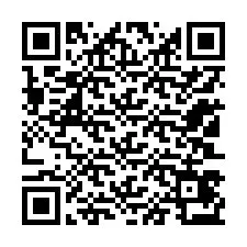 Kod QR dla numeru telefonu +12103473477