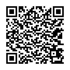 Kod QR dla numeru telefonu +12103473537