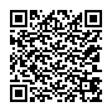 QR Code สำหรับหมายเลขโทรศัพท์ +12103475009