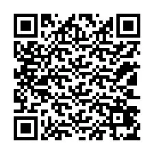 Codice QR per il numero di telefono +12103475691