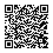 QR Code สำหรับหมายเลขโทรศัพท์ +12103475741